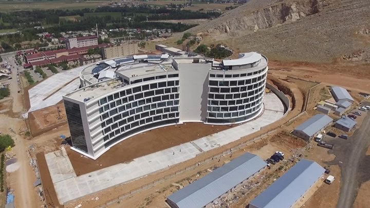 Kahramanmaraş Elbistan 400 yataklı hastahane inşaatı