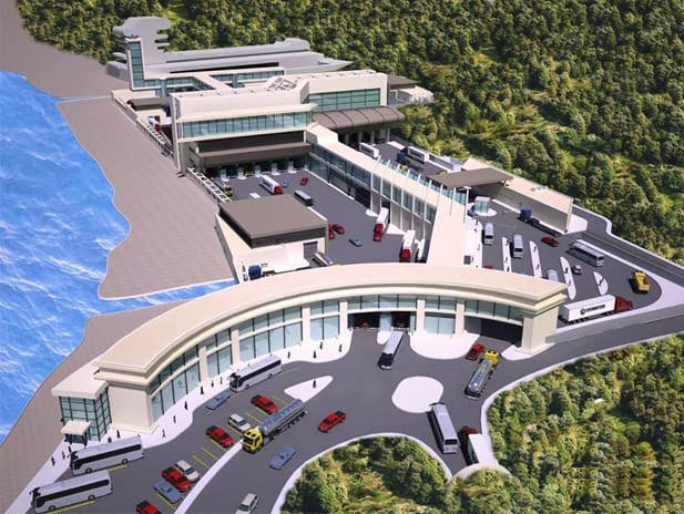 ARTVİN HOPA SARP GÜMRÜK KAPISI İNŞAATI